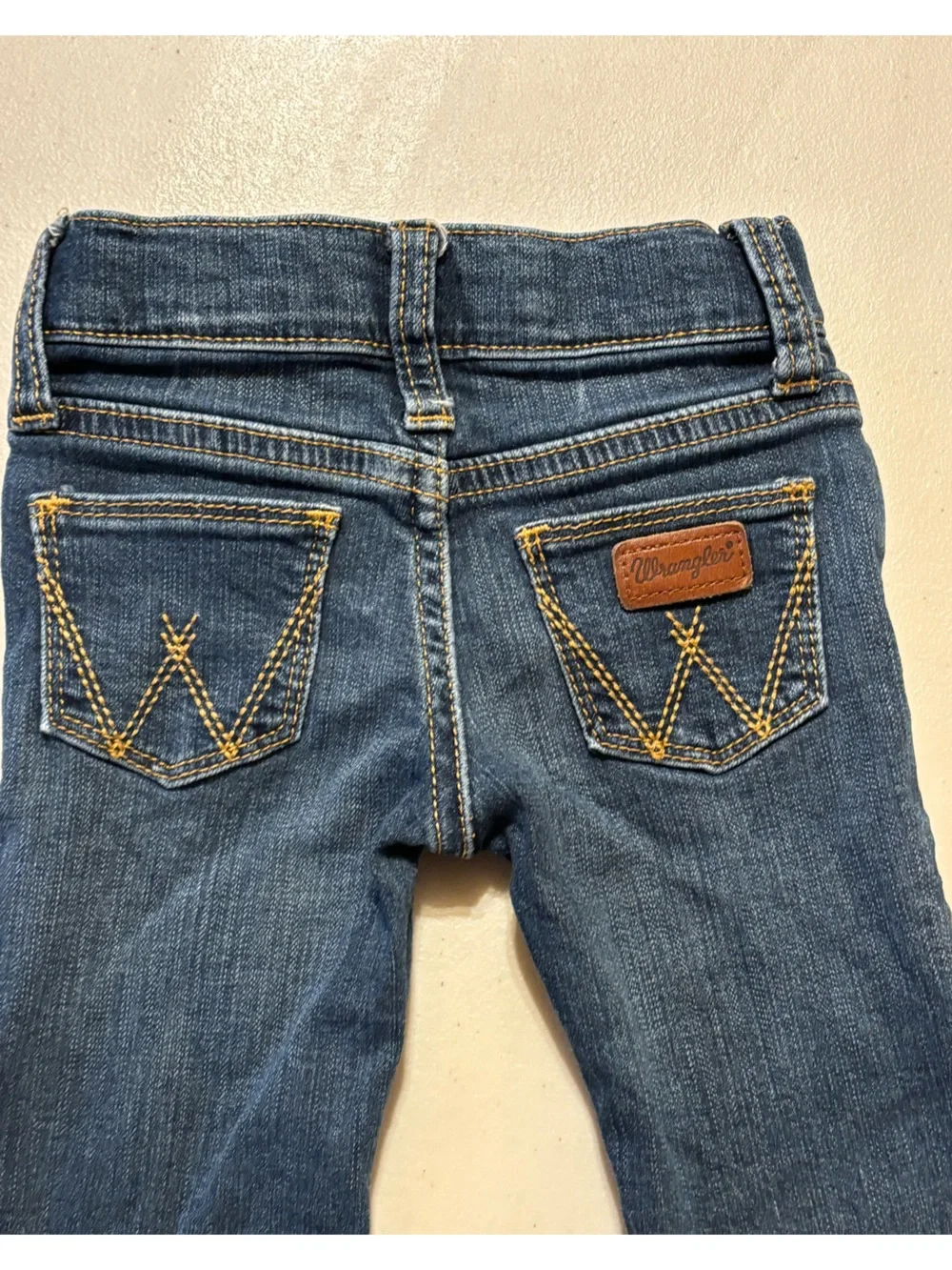 Wrangler Kids Dark Blue Denim Jeans 12 0029S